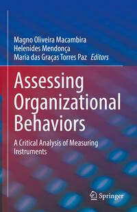 Vorderes Coverbild Assessing Organizational Behaviors