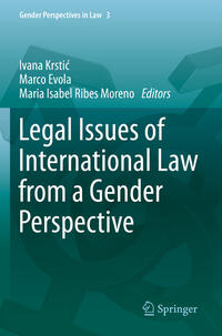 Vorderes Coverbild Legal Issues of International Law from a Gender Perspective