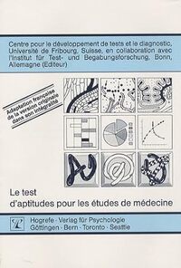 Vorderes Coverbild Le test d’aptitudes pour les études de médecine