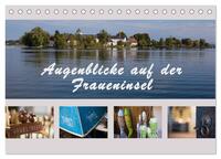 Vorderes Coverbild Augenblicke auf der Fraueninsel (Tischkalender 2025 DIN A5 quer), CALVENDO Monatskalender