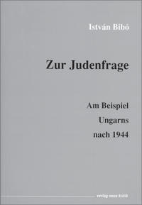 Vorderes Coverbild Zur Judenfrage