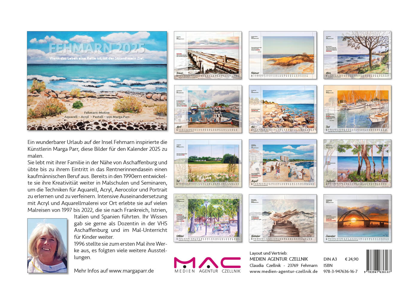 Rückseitencover Fehmarn 2025 - A3