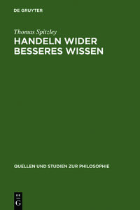 Vorderes Coverbild Handeln wider besseres Wissen