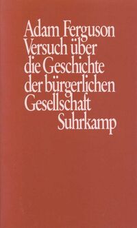 Vorderes Coverbild Versuch über die Geschichte der bürgerlichen Gesellschaft