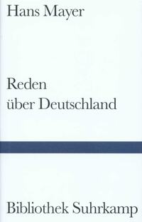 Vorderes Coverbild Reden über Deutschland (1945–1993)
