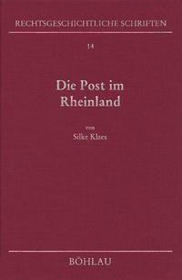 Vorderes Coverbild Die Post im Rheinland