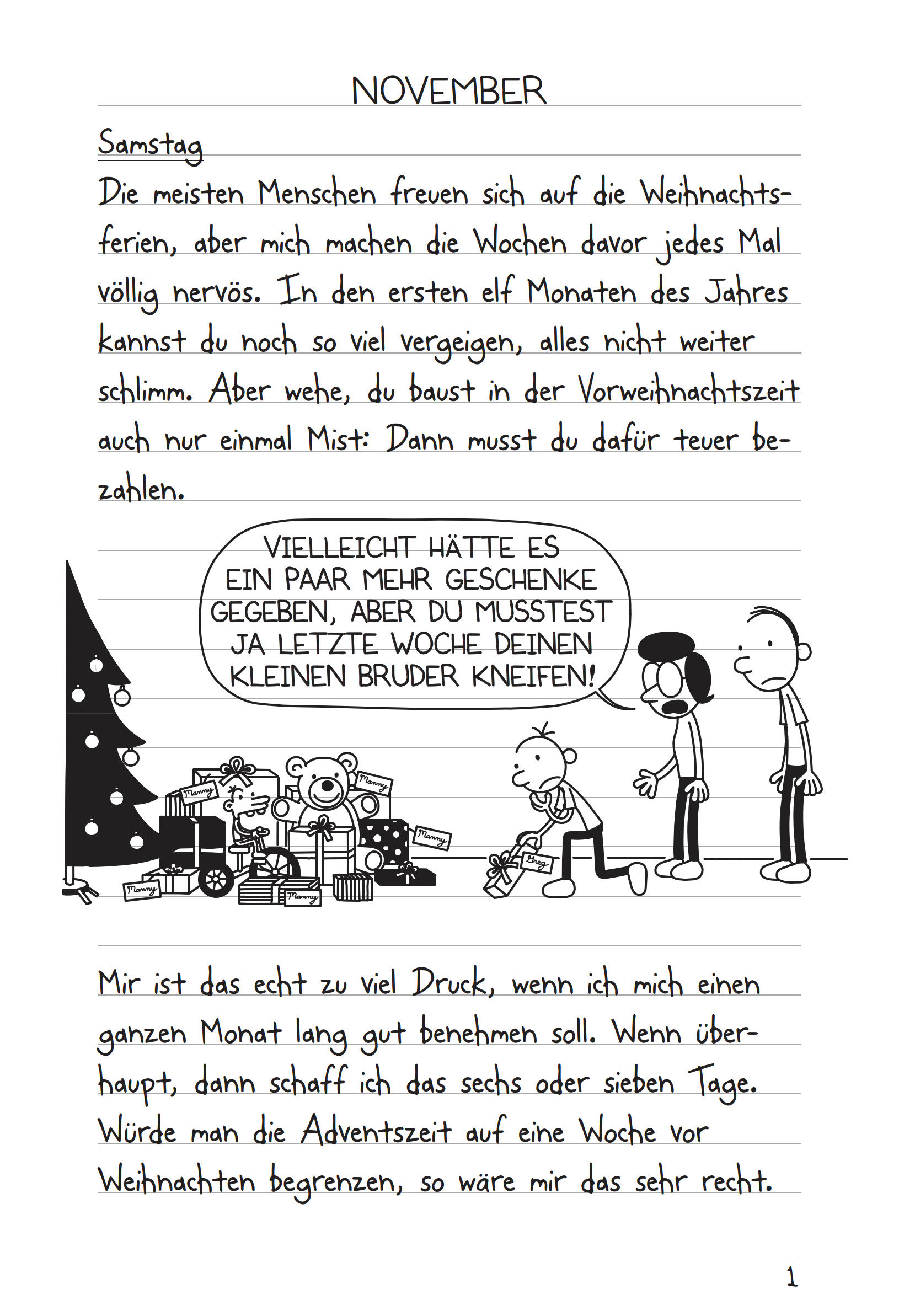 Beispielinhalt (Bild) Gregs Tagebuch 6 - Keine Panik!