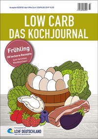 Vorderes Coverbild LOW CARB Das Kochjournal Frühling