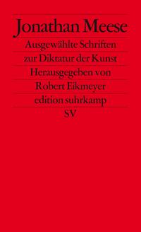 Vorderes Coverbild Ausgewählte Schriften zur Diktatur der Kunst