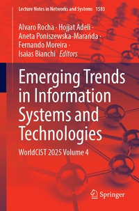 Vorderes Coverbild Emerging Trends in Information Systems and Technologies