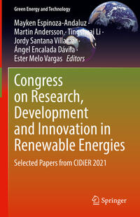 Vorderes Coverbild Congress on Research, Development and Innovation in Renewable Energies
