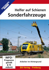 Vorderes Coverbild Helfer auf Schienen - Sonderfahrzeuge