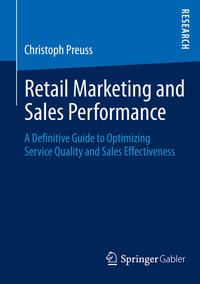 Vorderes Coverbild Retail Marketing and Sales Performance