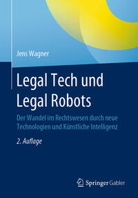 Vorderes Coverbild Legal Tech und Legal Robots