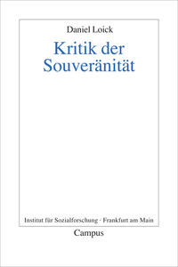 Vorderes Coverbild Kritik der Souveränität