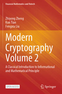Vorderes Coverbild Modern Cryptography Volume 2