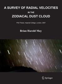 Vorderes Coverbild A Survey of Radial Velocities in the Zodiacal Dust Cloud