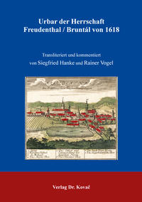 Vorderes Coverbild Urbar der Herrschaft Freudenthal/Bruntál von 1618