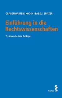 Vorderes Coverbild Einführung in die Rechtswissenschaften