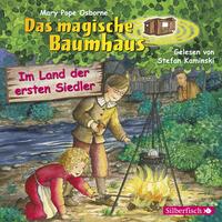 Vorderes Coverbild Im Land der ersten Siedler (Das magische Baumhaus 25)