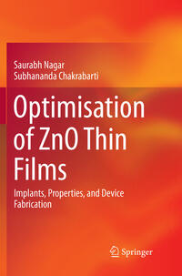 Vorderes Coverbild Optimisation of ZnO Thin Films