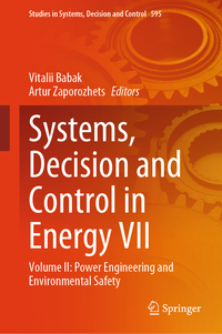 Vorderes Coverbild Systems, Decision and Control in Energy VII