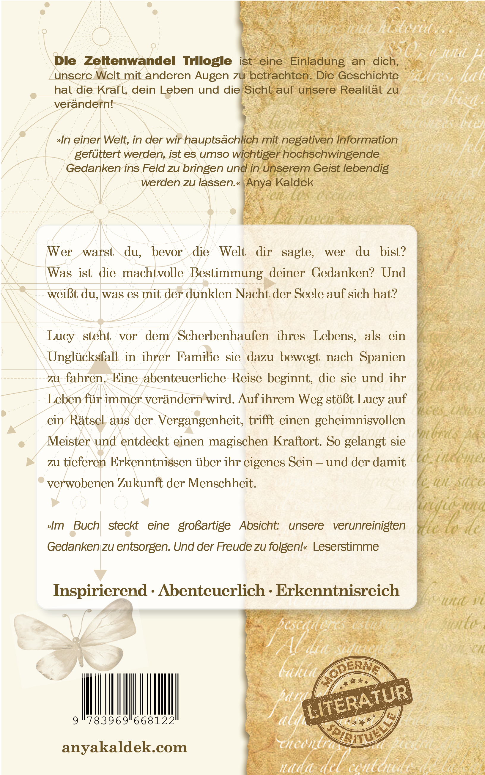 Rückseitencover Lucy und das Wesen der Dinge