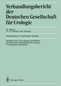 Vorderes Coverbild Tagung 14.–17. Oktober 1987, Stuttgart