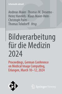 Vorderes Coverbild Bildverarbeitung für die Medizin 2024