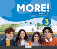 Vorderes Coverbild MORE! 3 (Lehrplan 2023) | Audios
