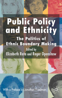 Vorderes Coverbild Public Policy and Ethnicity