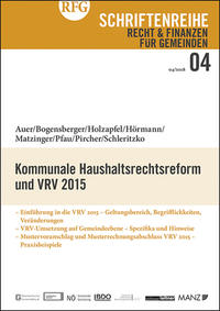 Vorderes Coverbild Kommunale Haushaltsrechtsreform und VRV 2015