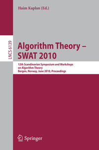 Vorderes Coverbild Algorithm Theory - SWAT 2010
