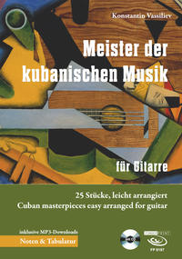 Vorderes Coverbild Meister der kubanischen Musik für Gitarre