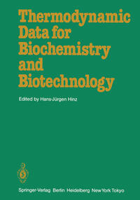 Vorderes Coverbild Thermodynamic Data for Biochemistry and Biotechnology