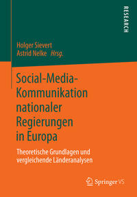Vorderes Coverbild Social-Media-Kommunikation nationaler Regierungen in Europa