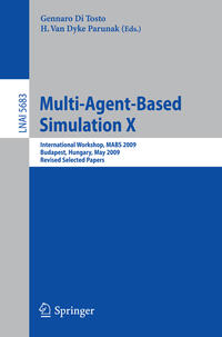 Vorderes Coverbild Multi-Agent-Based Simulation X