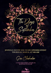 Vorderes Coverbild The Days of September