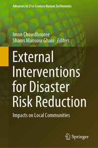 Vorderes Coverbild External Interventions for Disaster Risk Reduction