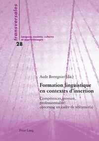Vorderes Coverbild Formation linguistique en contextes d’insertion
