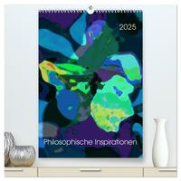 Vorderes Coverbild Philosophische Inspirationen Wandkalender 2025 (hochwertiger Premium Wandkalender 2025 DIN A2 hoch), Kunstdruck in Hochglanz