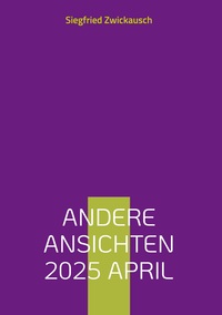 Vorderes Coverbild Andere Ansichten 2025 April