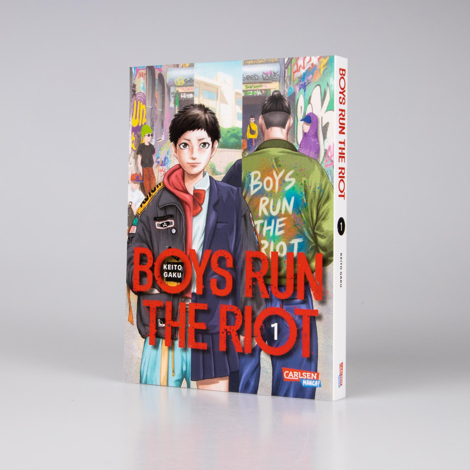 Beispielinhalt (Bild) Boys Run the Riot 1