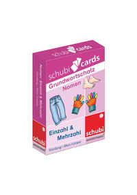 Vorderes Coverbild Schubicards Grundwortschatz: Nomen