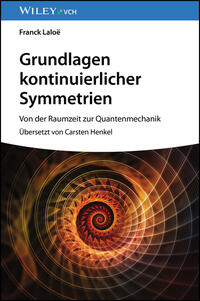 Vorderes Coverbild Grundlagen kontinuierlicher Symmetrien