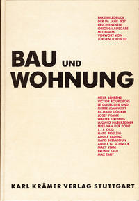 Vorderes Coverbild Bau und Wohnung