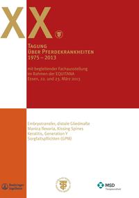Vorderes Coverbild XX. Tagung über Pferdekrankheiten im Rahmen der Equitana
