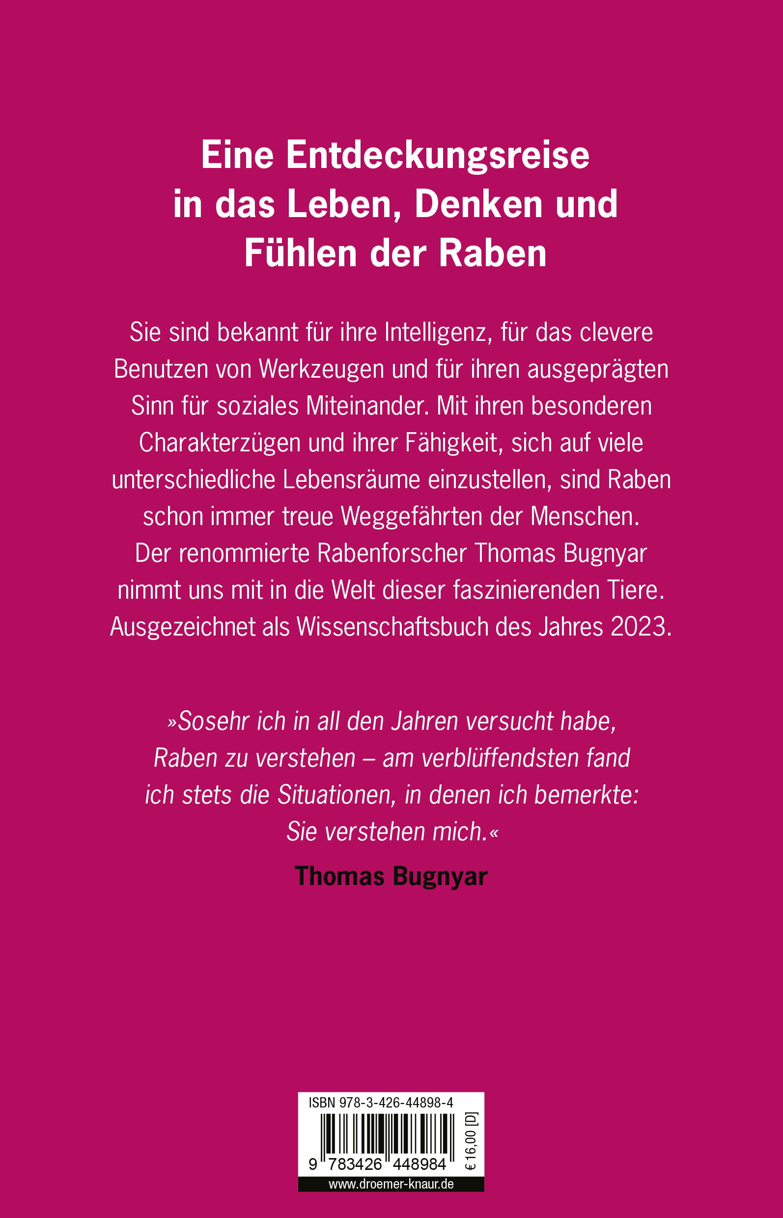 Rückseitencover Raben