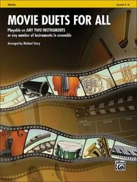 Vorderes Coverbild Movie Duets for All - Violin
