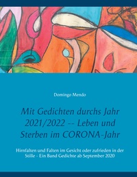 Vorderes Coverbild Mit Gedichten durchs Jahr 2021/2022 -- Leben und Sterben im CORONA-Jahr